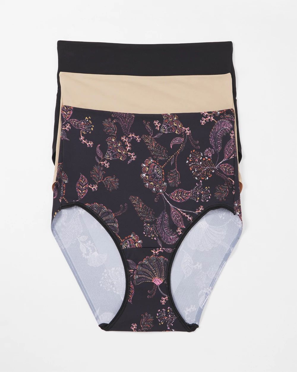 Vanishing Tummy High-Waist Brief Panty 3 Pack