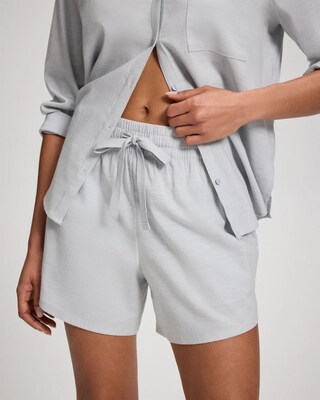 Beach Cotton Relaxed Shorts click to view larger image.