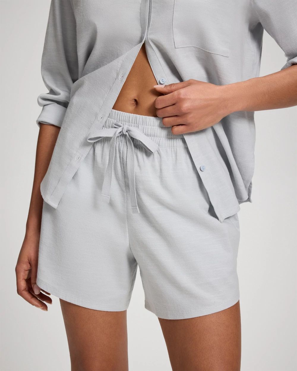 Beach Cotton Relaxed Shorts