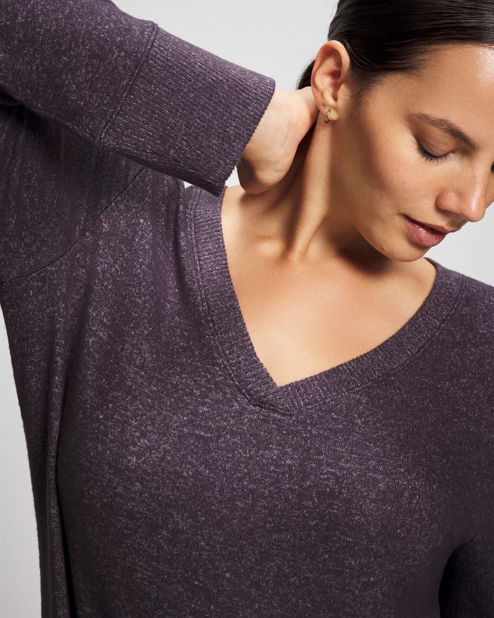 CozyLuxe Long Sleeve Midi Sleepshirt