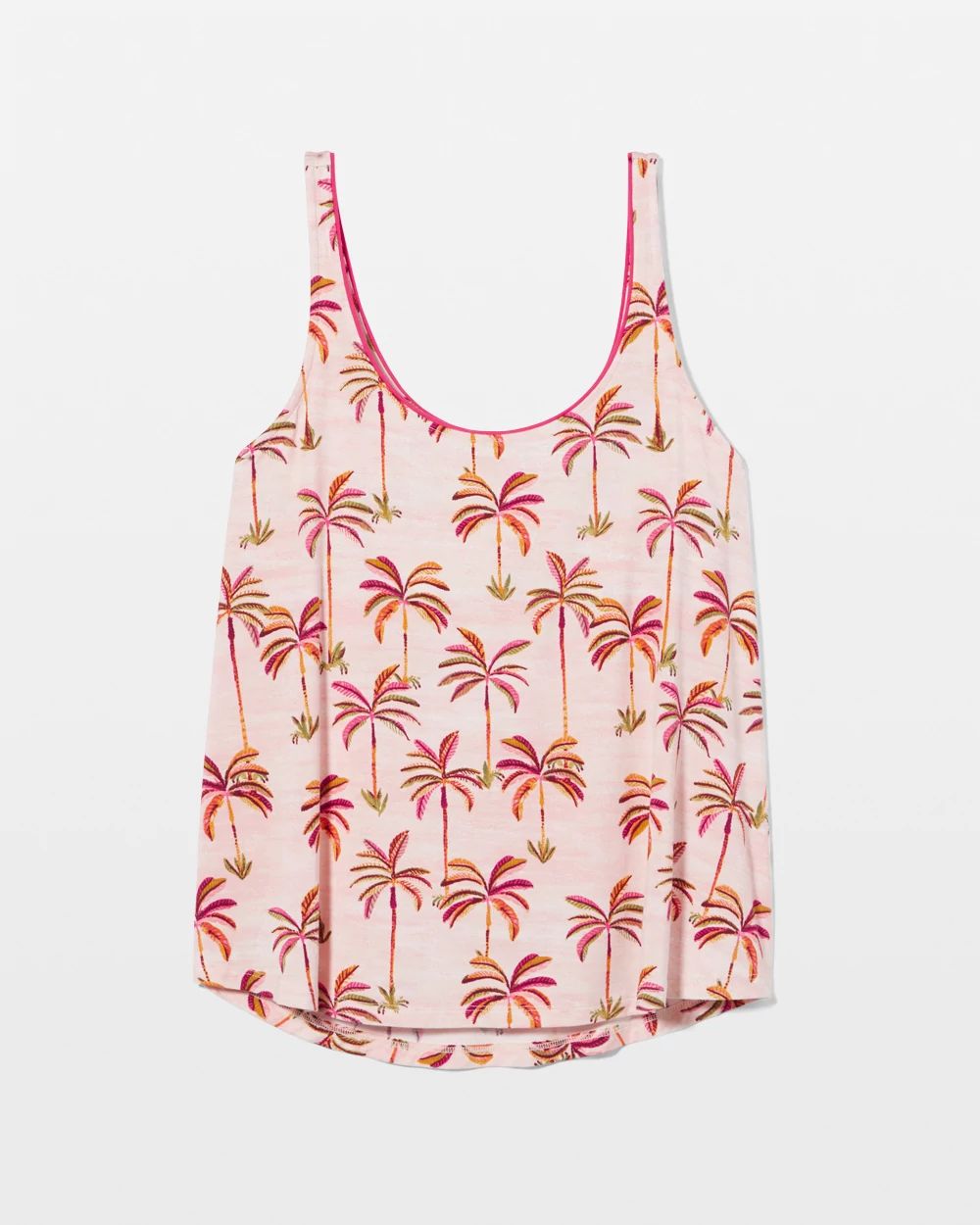 Pajama Tank With Piping click to view larger image.