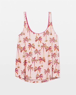 Pajama Tank With Piping click to view larger image.