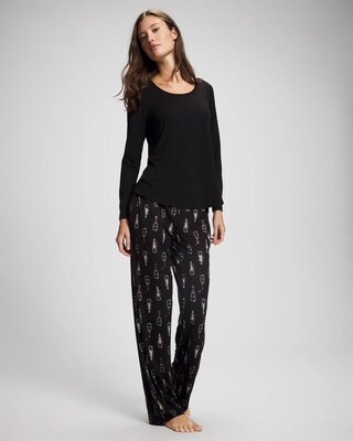 Packaged Long-Sleeve Pant Pajama Set
