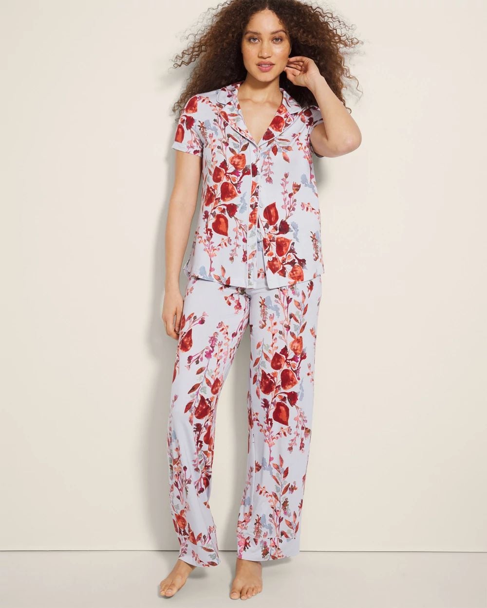 Cool Nights Printed Pajama Pants