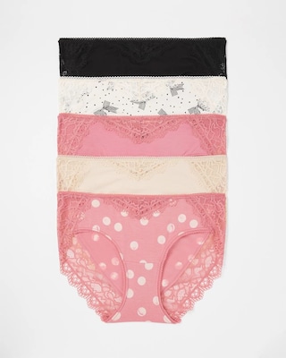 Lace Hipster 5 Pack