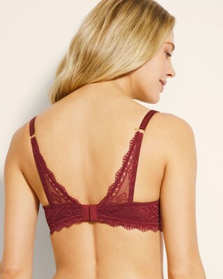 Push-Up Plunge Bra with Lace click to view larger image.