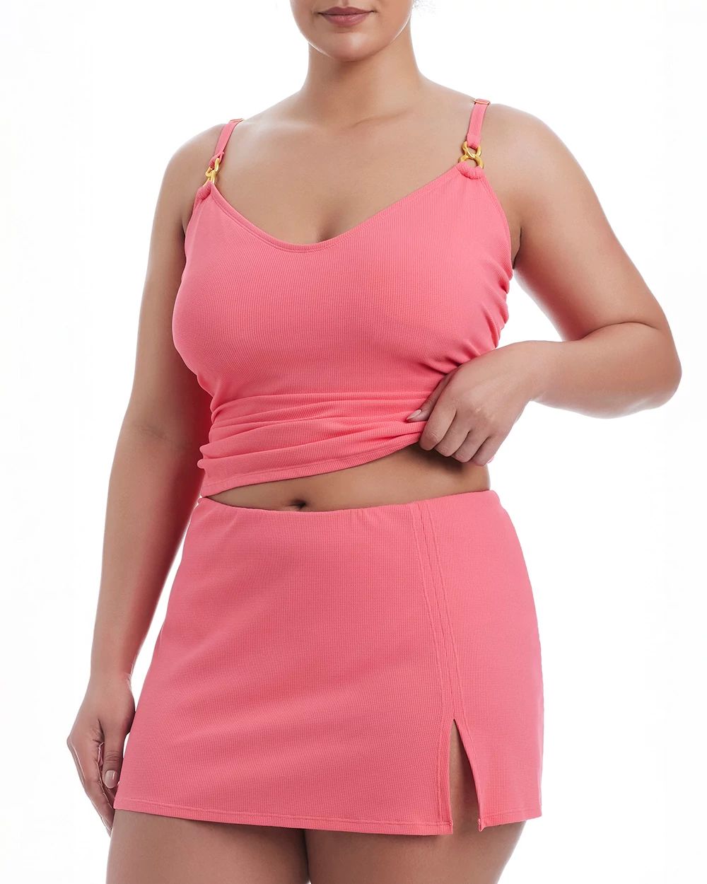Bleu Rod Beattie Pique Ole Skirted Hipster