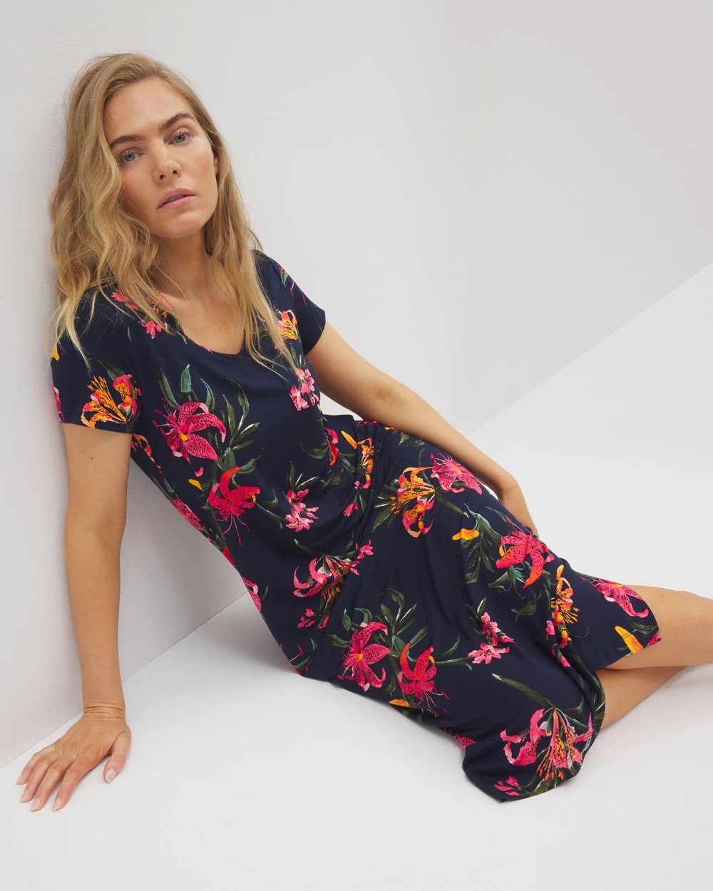 Short Sleeve Long Sleepshirt