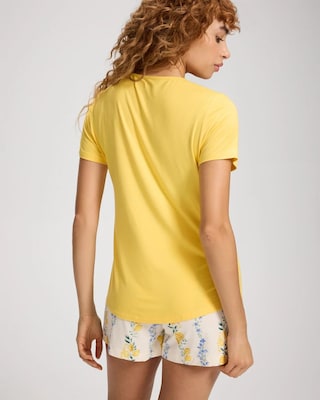 Short Sleeve and Short Pajama Set click to view larger image.