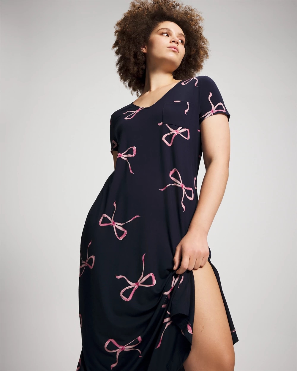 Short Sleeve Long Sleepshirt