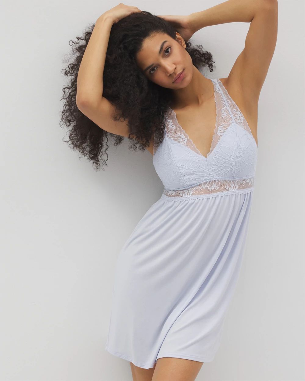 Cool Nights Soft Support Lace Chemise