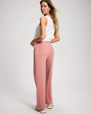 Essential Terry Straight Leg Pants click to view larger image.