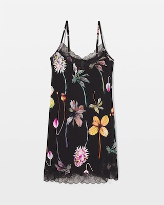 Lace-Trim Chemise click to view larger image.