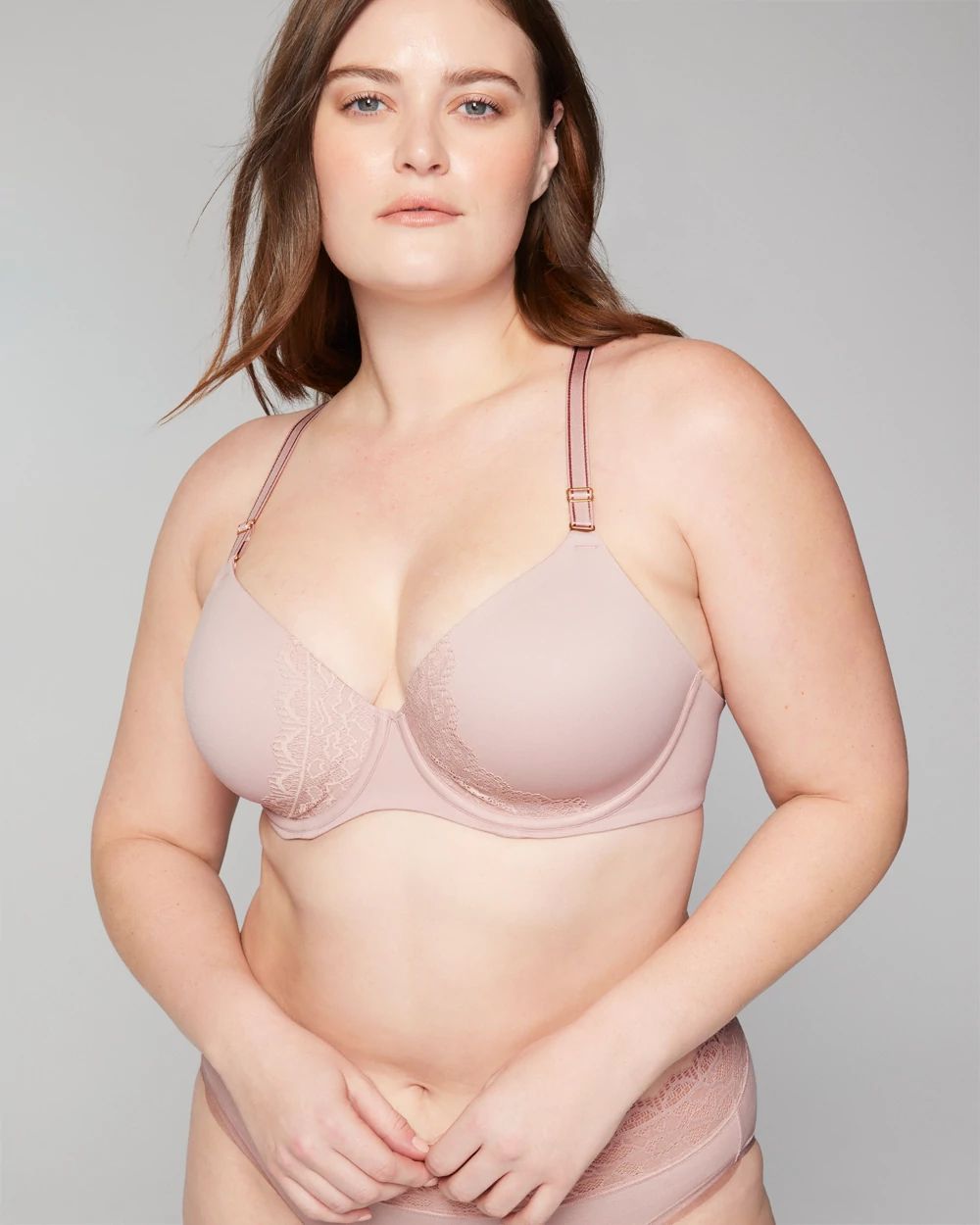 Embraceable Perfect Coverage Convertible Bra with Lace back
