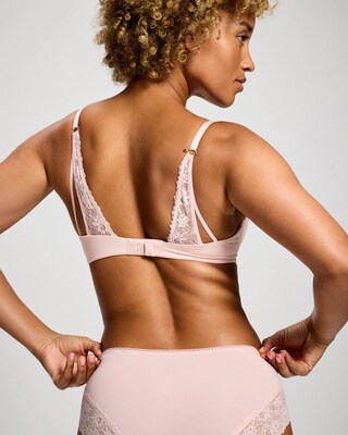 Perfect Coverage Lace Back Bra click to view larger image.