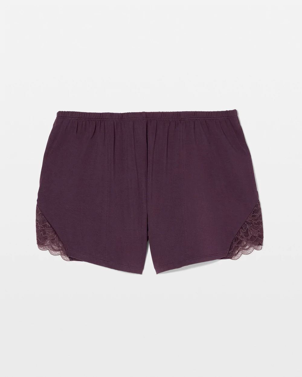 Cool Nights Lace Trim Pajama Short