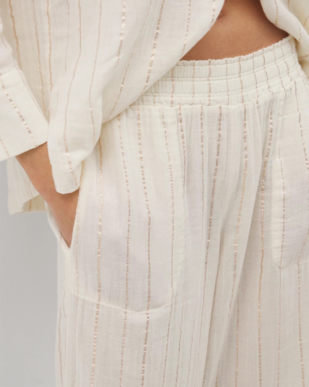 Cotton Gauze Pajama Pant