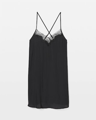 Lace Trim Chemise click to view larger image.