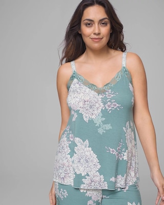 Lace Trim Pajama Cami