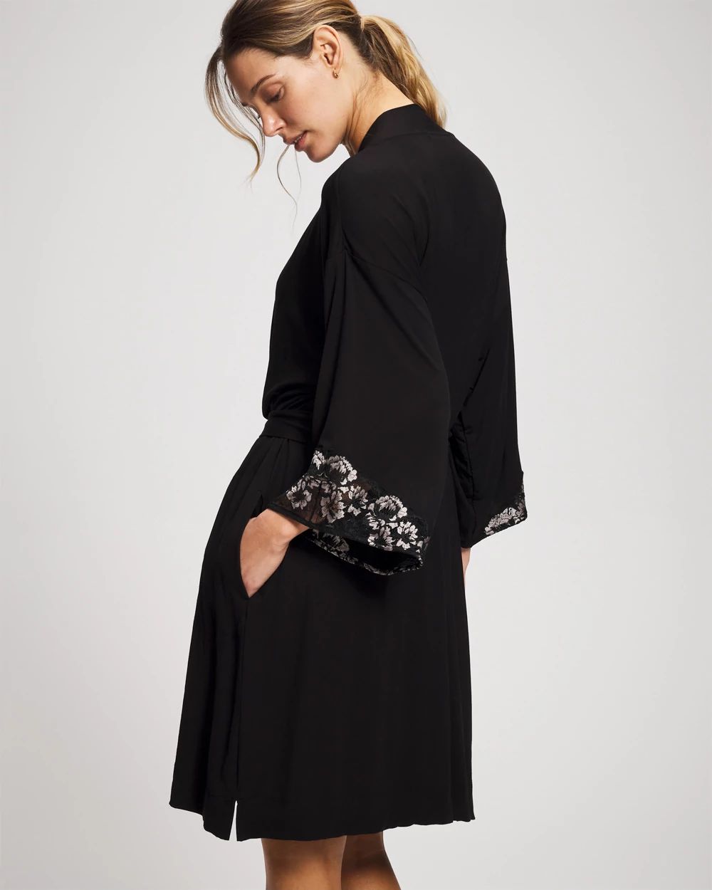 Cool Nights Lace Robe