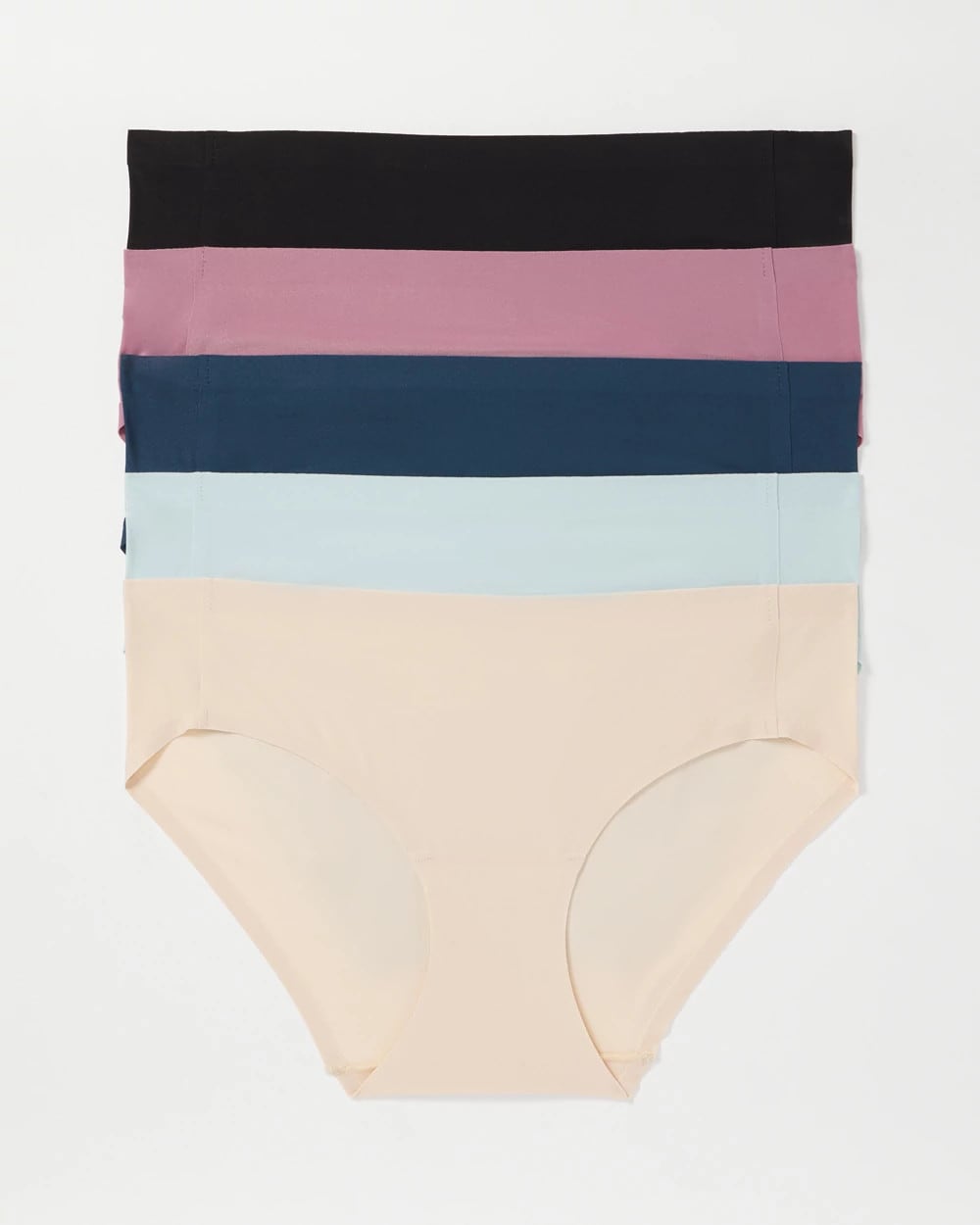 Soft Stretch Hipster Panty 5 Pack