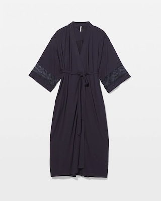 Sequin Lace Long Robe