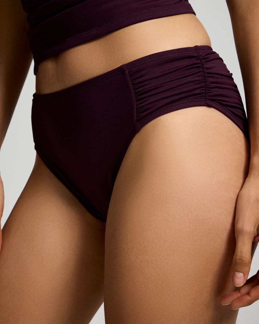 Soma Swim Ruched Bikini Bottoms
