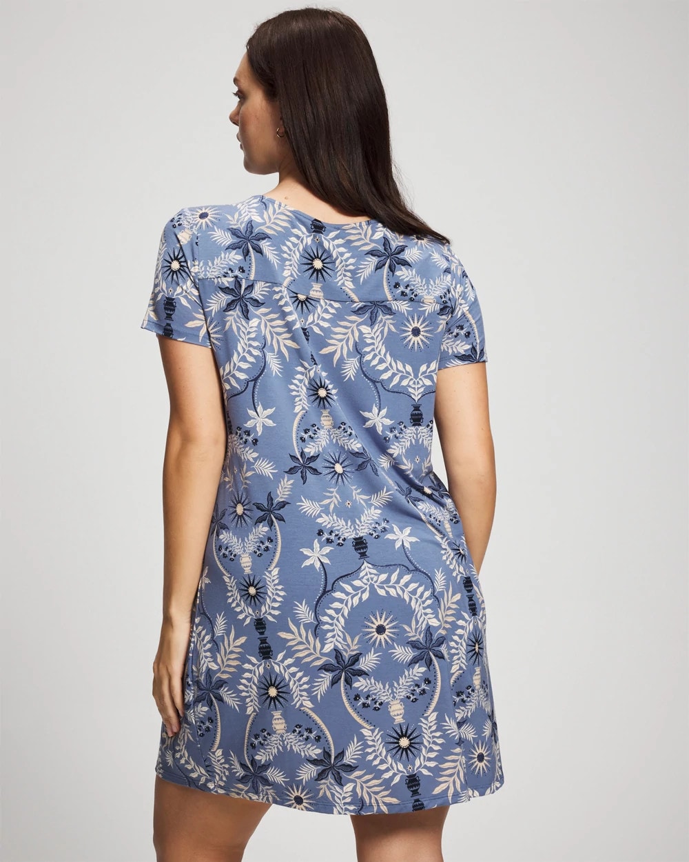 Short Sleeve Scoop Neck Sleepshirt