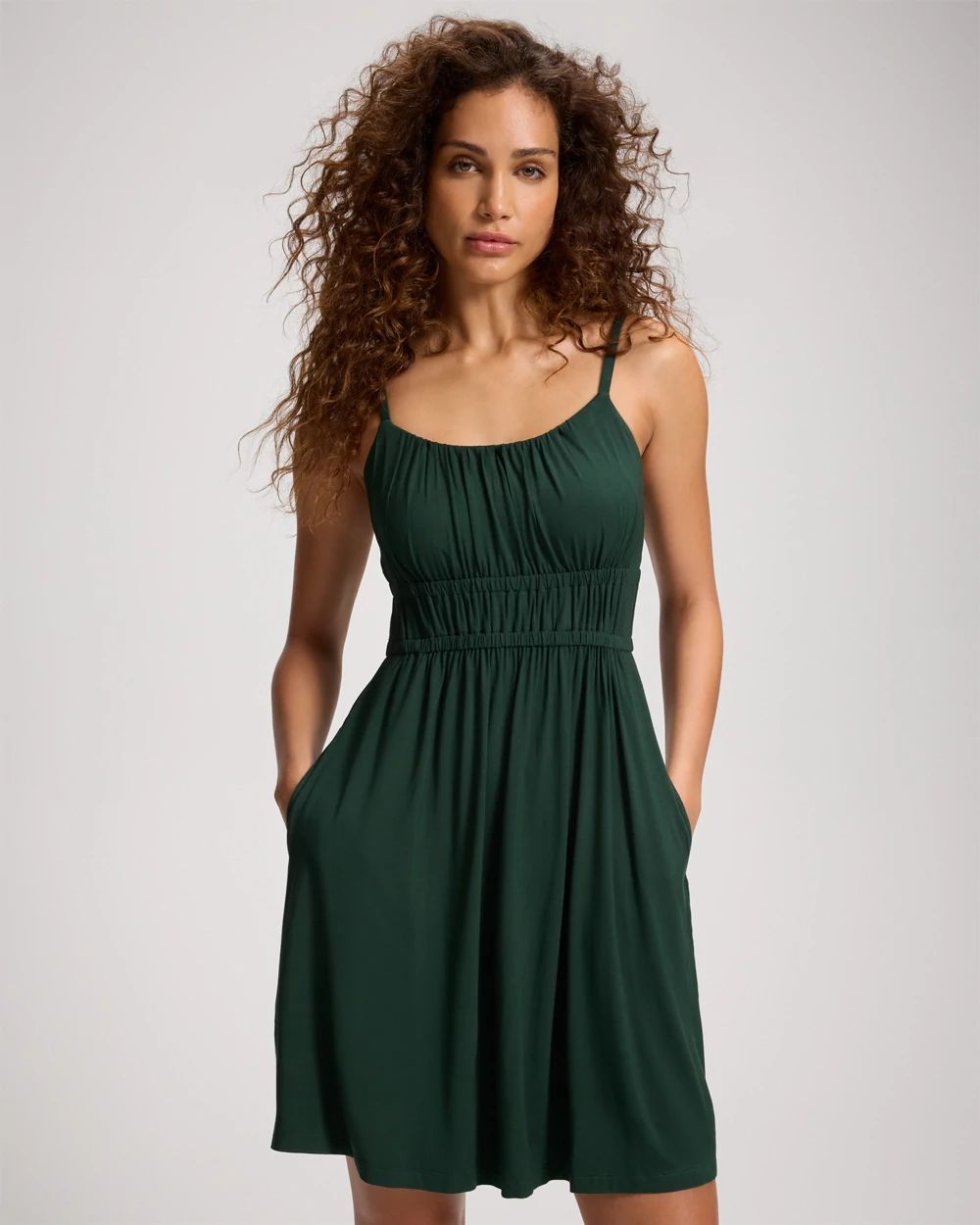 Soft Jersey Paradiso Short Bra Dress
