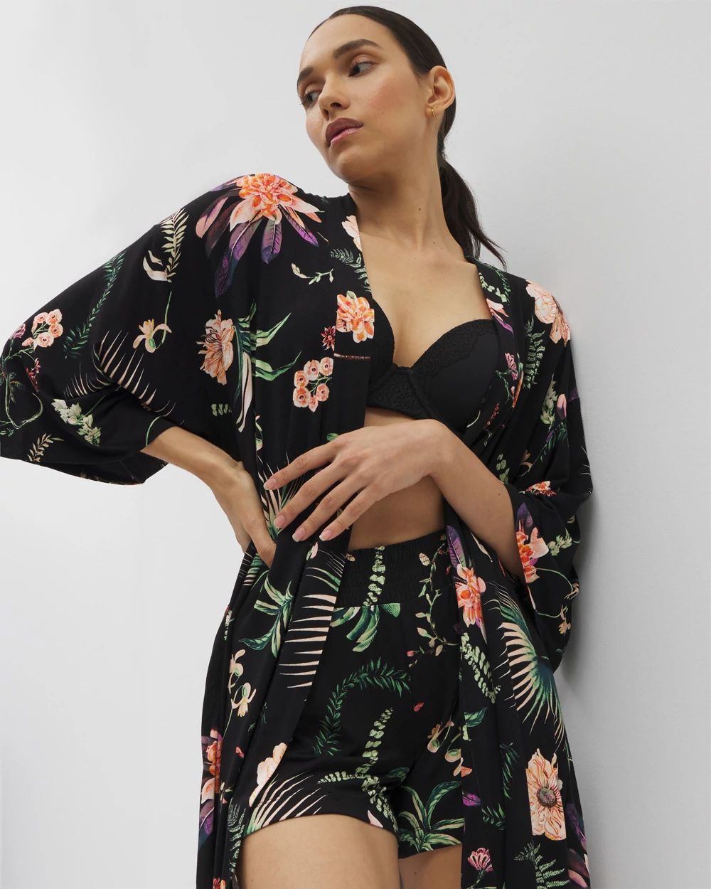 Cool Nights Short Robe