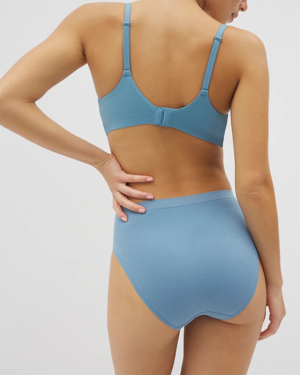Seamless Rib High-Leg Panty