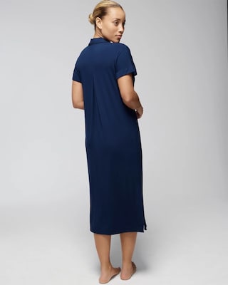 Split-Neck Sleepshirt