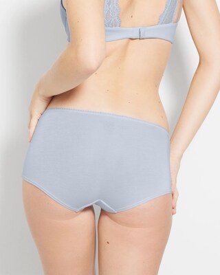 Boyshort Panty with Signature Lace click to view larger image.
