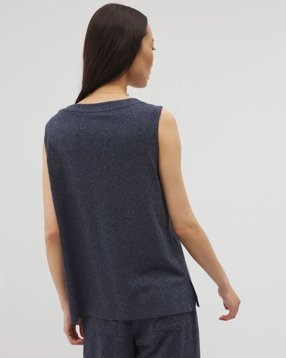 Rib Knit Sleeveless Top