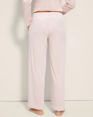 bed Wide-Leg Pajama Pants click to view larger image.