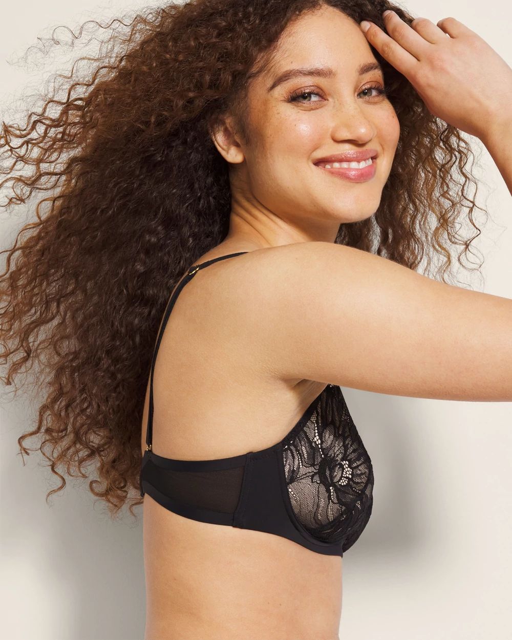 Wireless Bra with Lace click to view larger image.