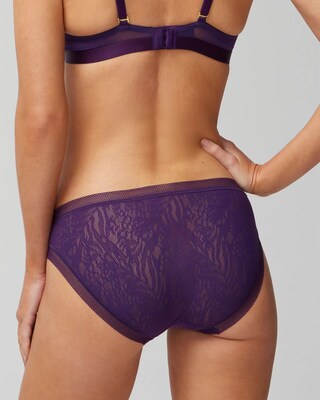 Soma Hipster Panty with Stretch Lace click to view larger image.