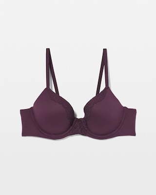 Embraceable Perfect Coverage Bra with Crochet Lace click to view larger image.