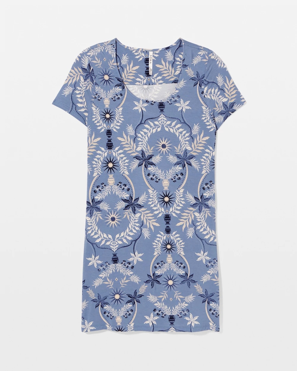 Short Sleeve Scoop Neck Sleepshirt