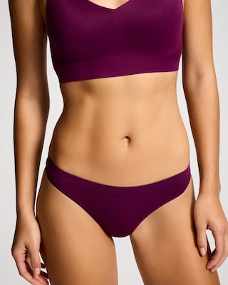 Seamless Rib Thong Panty