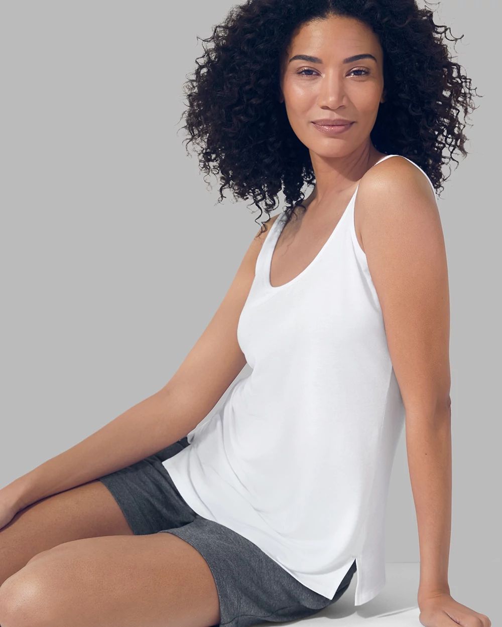 V-Neck Pajama Tank