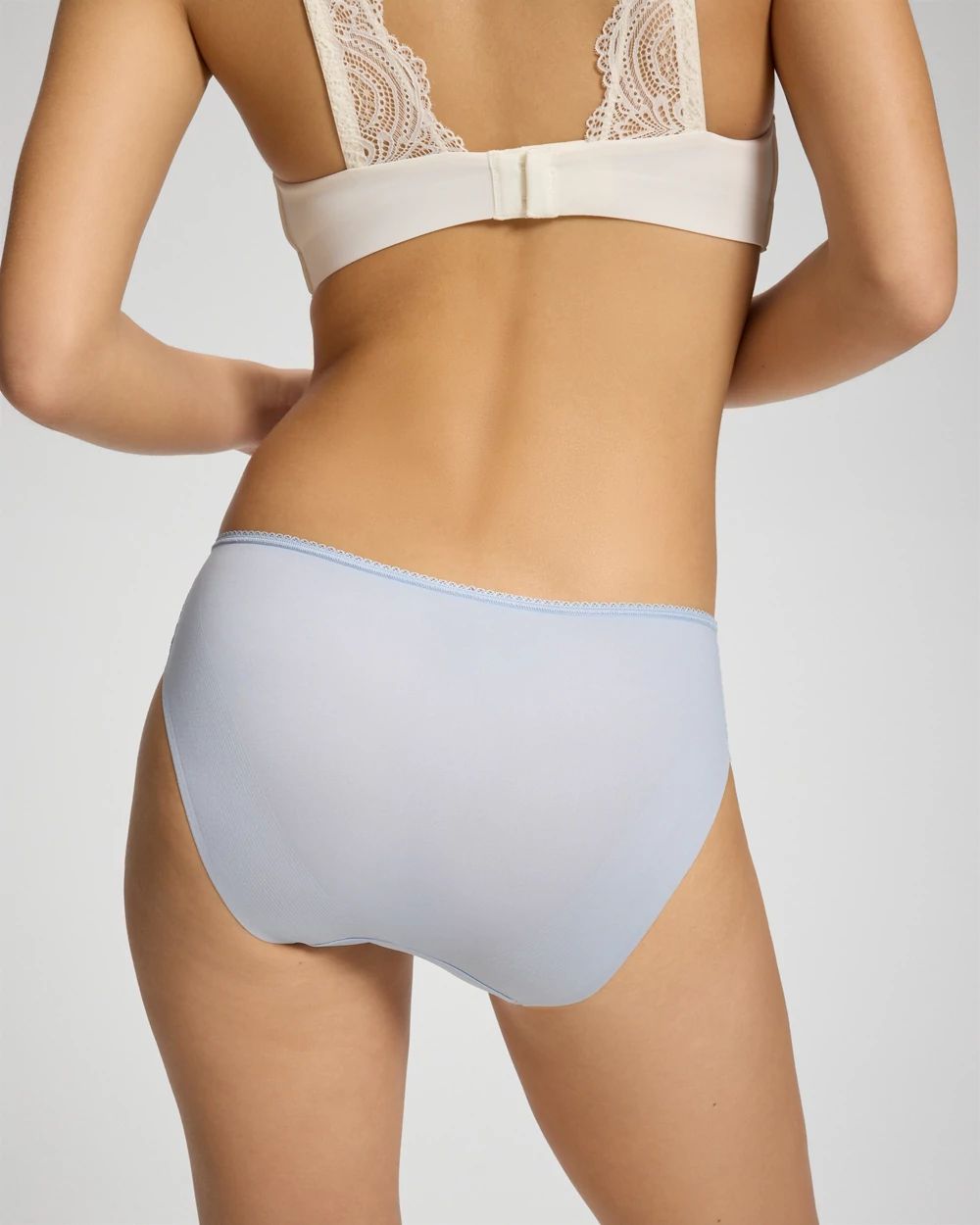 Vanishing Edge Hipster Panty with Lace