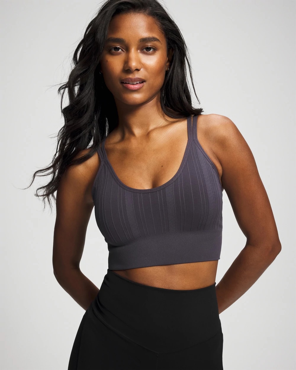 Seamless Bra With Strappy Back