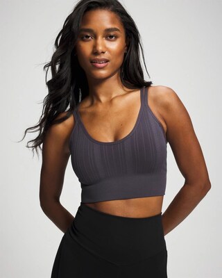 Seamless Bra With Strappy Back