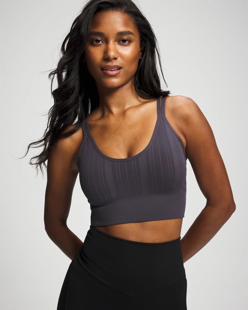 Seamless Bra With Strappy Back