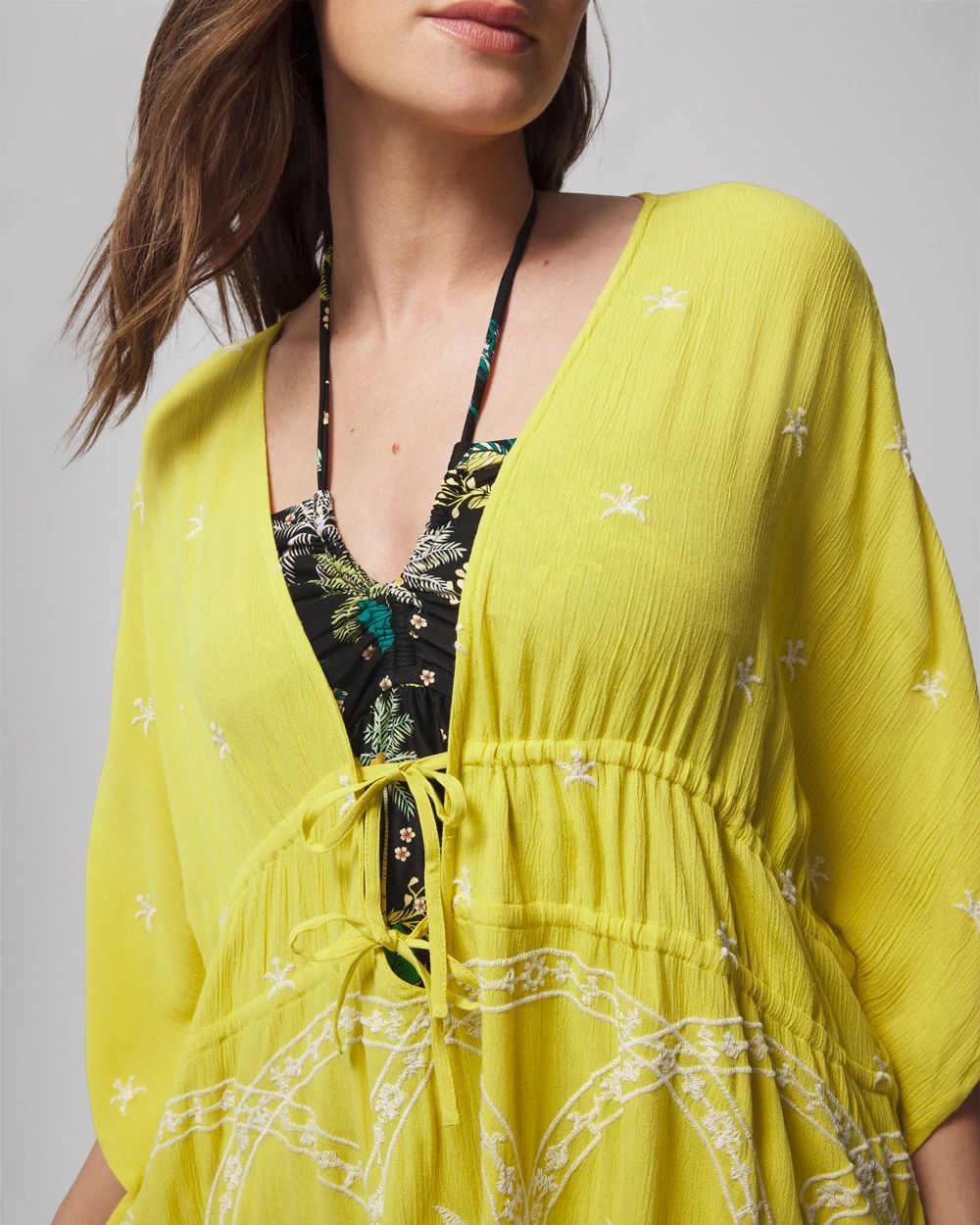 Soma Swim Embroidered Cover-Up
