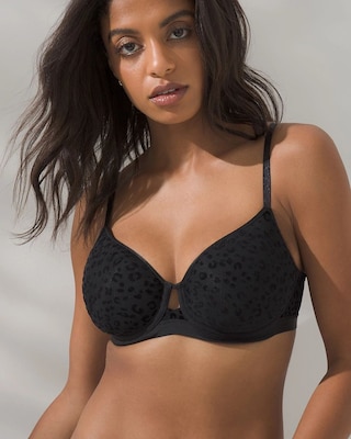 Flocked Animal Perfect Coverage Bra