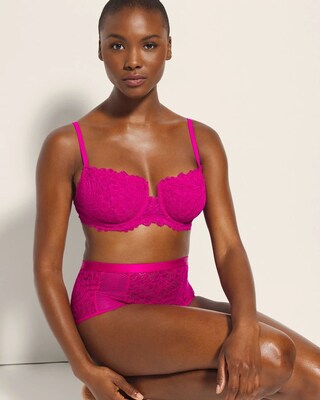 Soma Balconette Unlined Bra with Lace