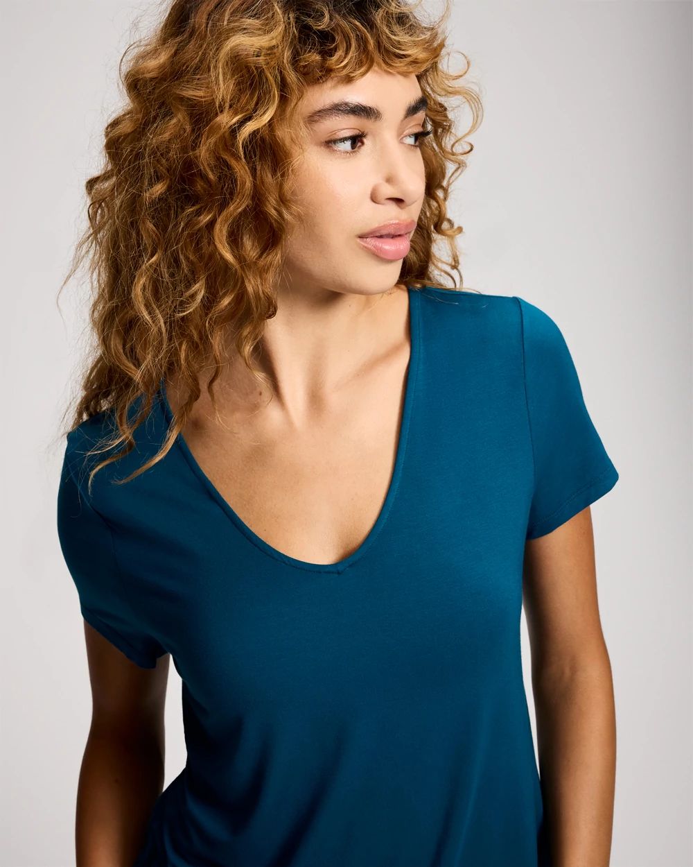 Short Sleeve Pajama Tee click to view larger image.