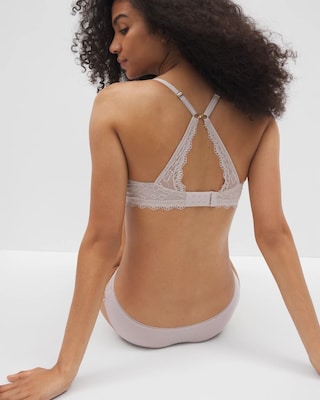 Push-Up Plunge Bra with Lace click to view larger image.